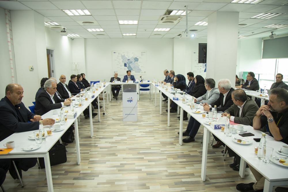 Konferenz der Deutsch-Iranischen Industrie- und Handelskammer zum Thema „Banking Challenges between Iran and Germany“.