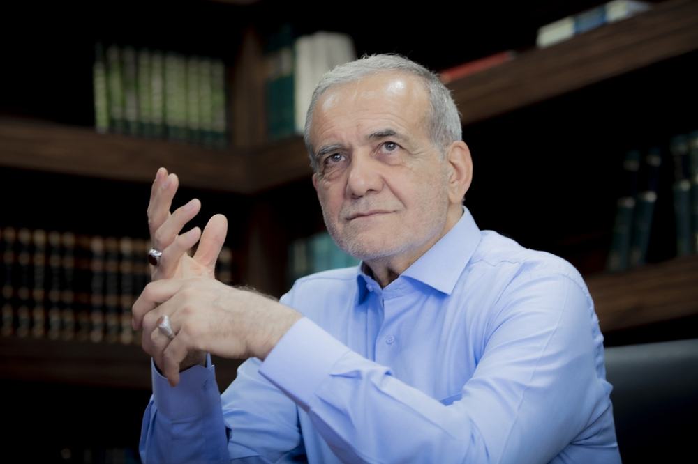 "Masoud Pezeshkian" became the 9th president of Iran