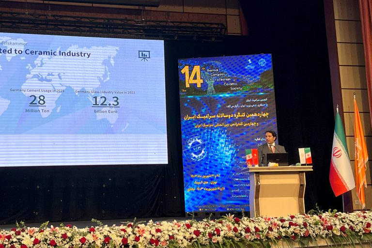 German-Iranian Chamber of Industry and Commerce Participates in the 14th Iranian Ceramic Congress