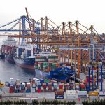 Piraeus port, in Athens, Greece
